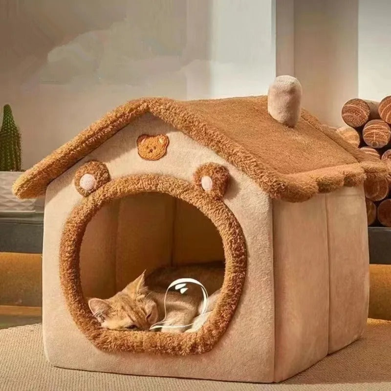 PawsyMeowy™ Foldable Cozy Pet House