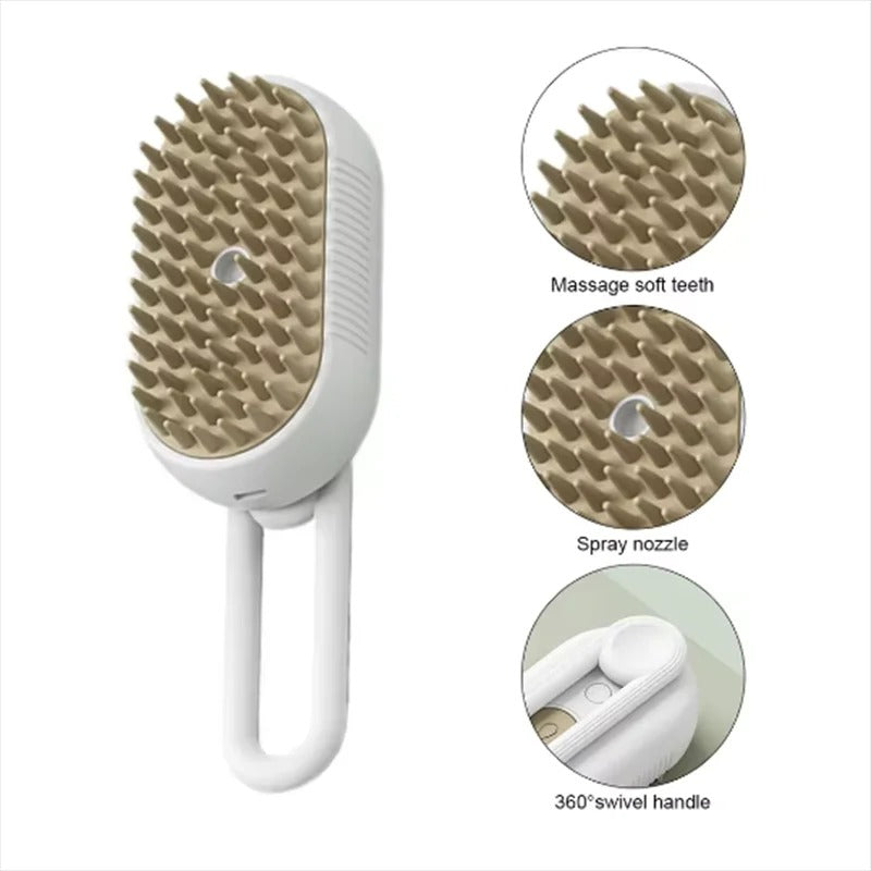 PawsyMeowy™ SteamCare Pet Brush