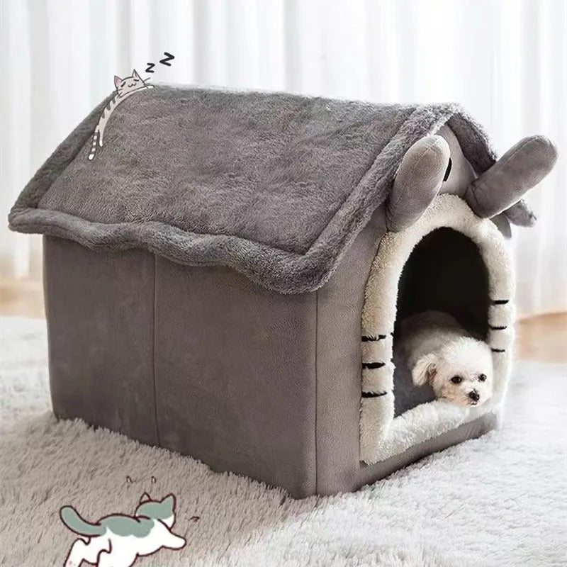 PawsyMeowy™ Foldable Cozy Pet House