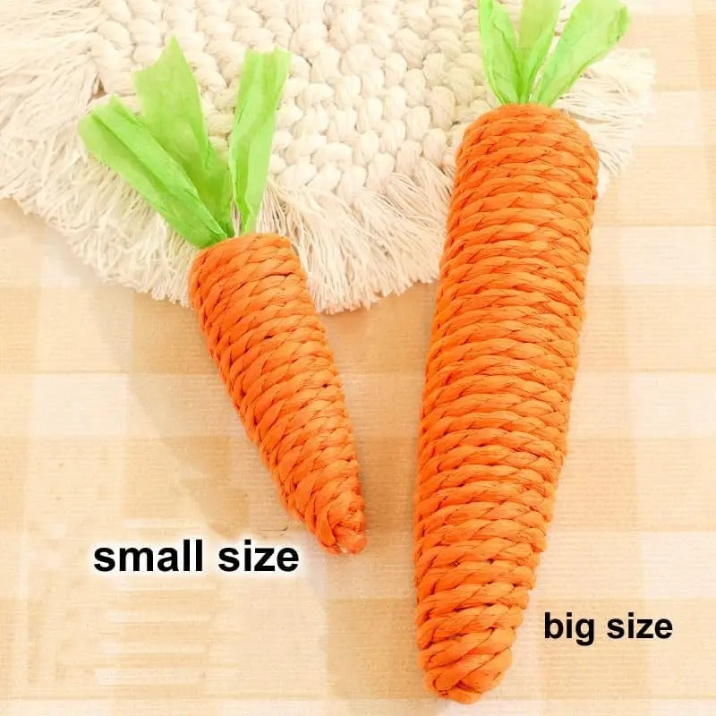PawsyMeowy™ Carrot Catnip Toy Set