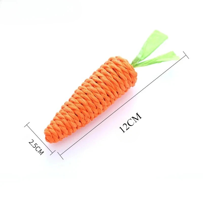 PawsyMeowy™ Carrot Catnip Toy Set