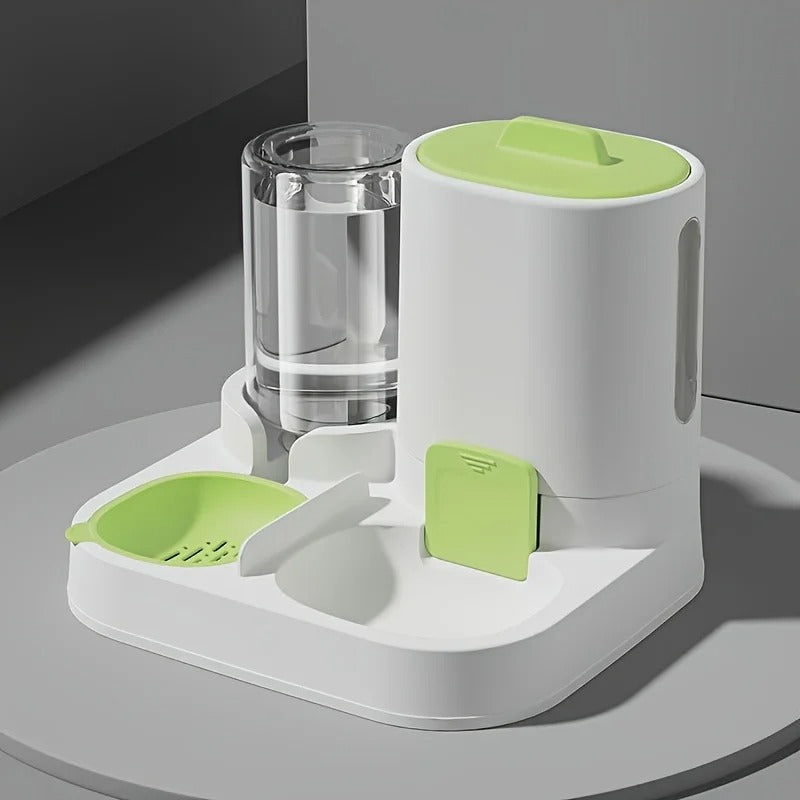 PawsyMeowy™ Dual Pet Feeder 2-in-1
