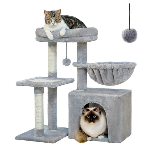 PawsyMeowy™ Deluxe Cat Tower