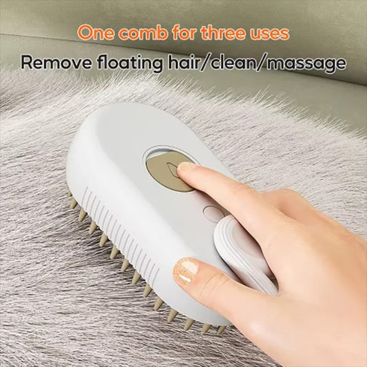 PawsyMeowy™ SteamCare Pet Brush