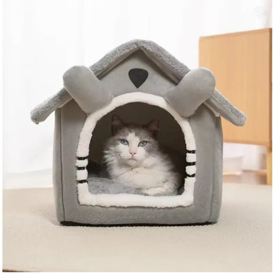 PawsyMeowy™ Foldable Cozy Pet House