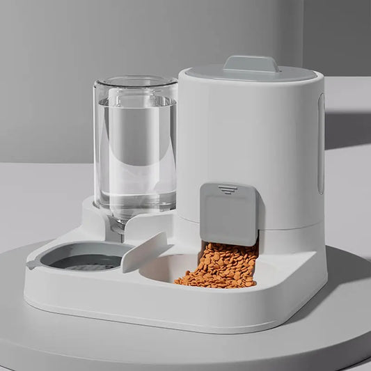 PawsyMeowy™ Dual Pet Feeder 2-in-1
